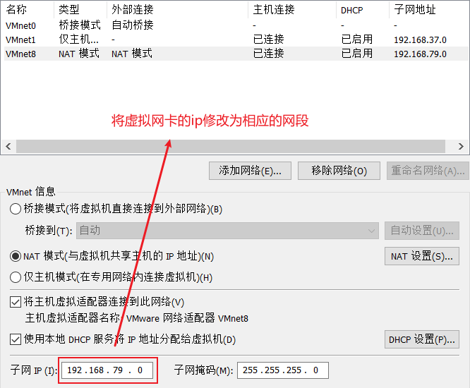 修改虚拟网卡 杨逸