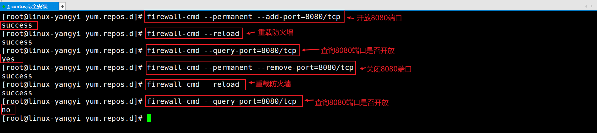 端口的开放与关闭 杨逸